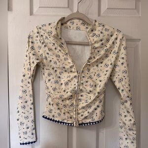 Floral Cream Jacket